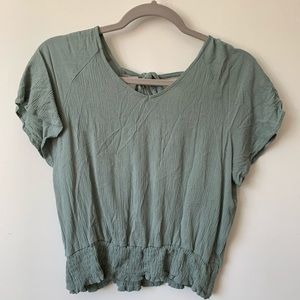 3 for $25! Paper Crane Crepe Blouse